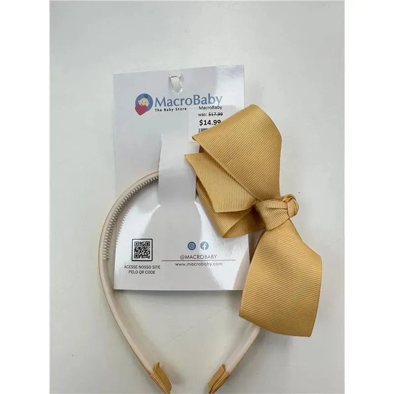 MacroBaby – Headband Arc, Yellow