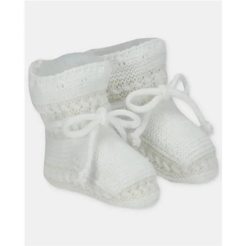 Martin Aranda – Baby Knit Booties Tenerezza, Light Blue