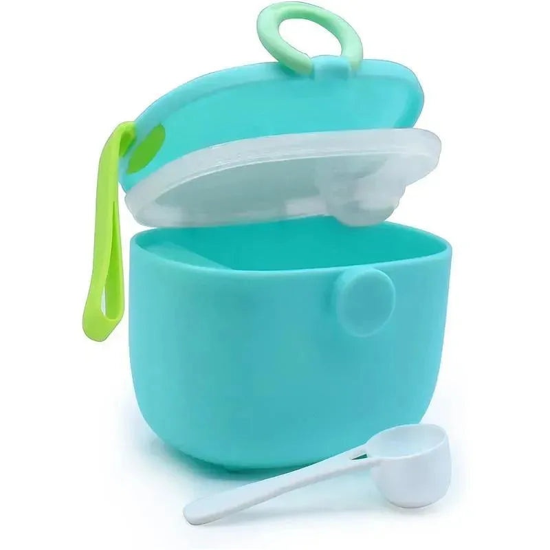 Melii – Baby Formula Storage Container with Integrated Scoop 400ml / 13.5oz Capacity, Blue