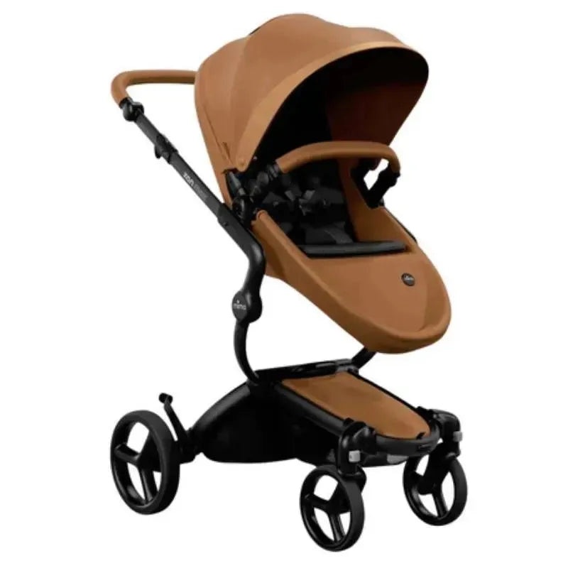 Mima – Xari Max Stroller, Black/Camel/Black