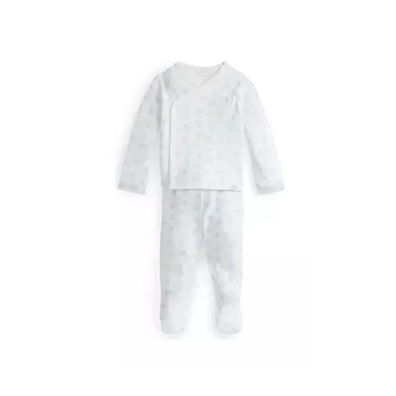 Polo Ralph Lauren Baby – Boy Long-Sleeve Organic Cotton Interlock Knit Pant Set, Blue