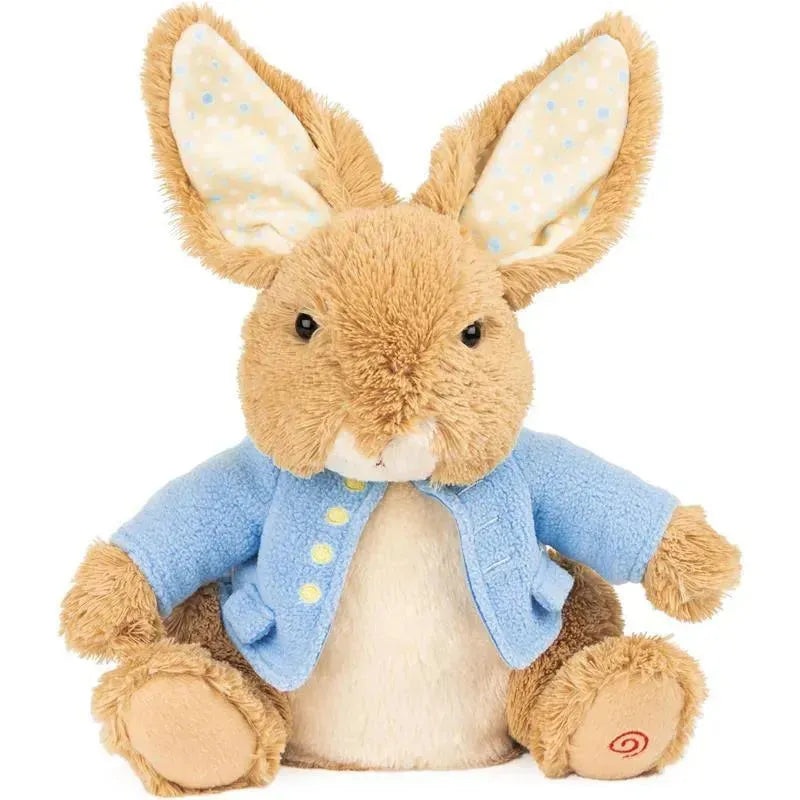 Spin Master – GUND Beatrix Potter Peter Rabbit Peek-a-Ears Animated Plush, Interactive Bunny, 11