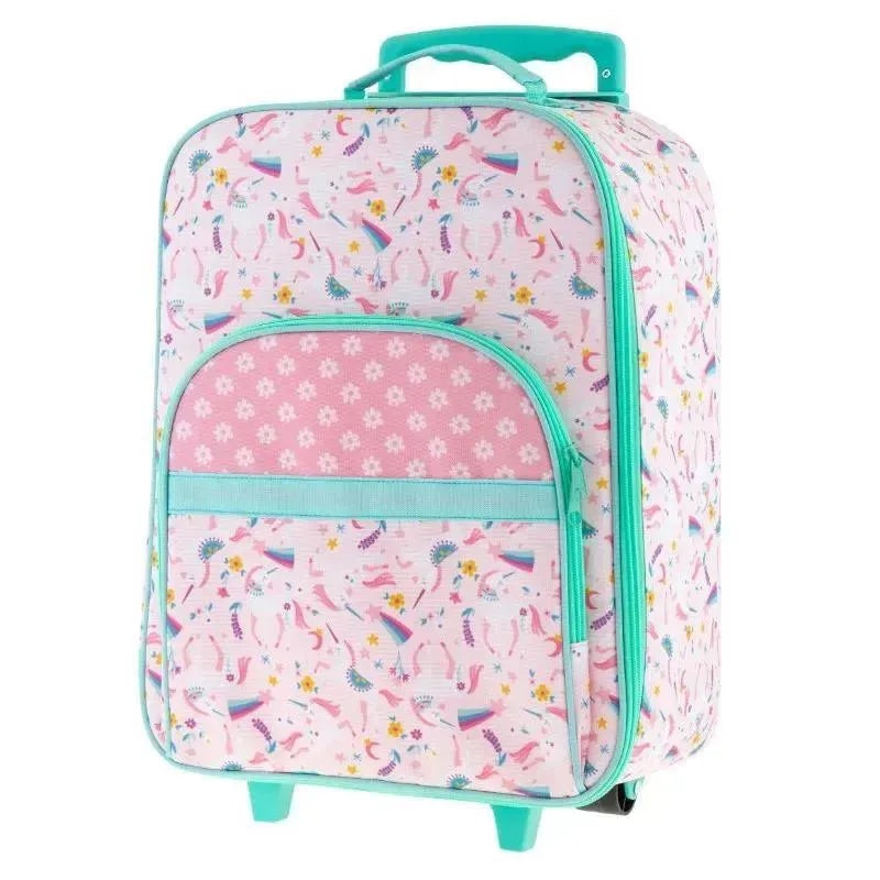 Stephen Joseph – All Over Print Rolling Luggage, Unicorn