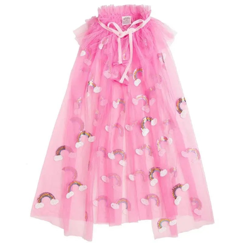 Sweet Wink – Rainbow Sequin Cape