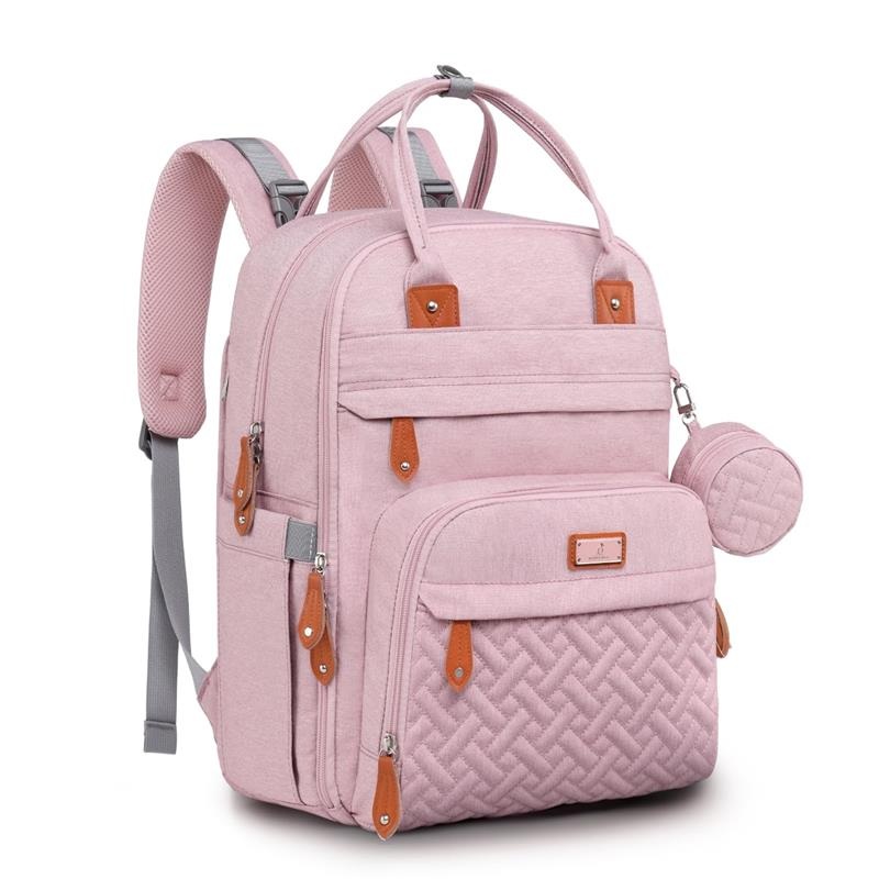 BabbleRoo – Travel Tote Multi function Waterproof Bag, Pink