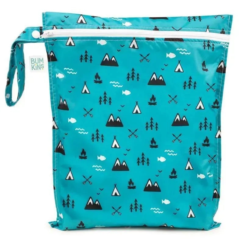 Bumkins – Zippered Wet Bag, Great Outdoors