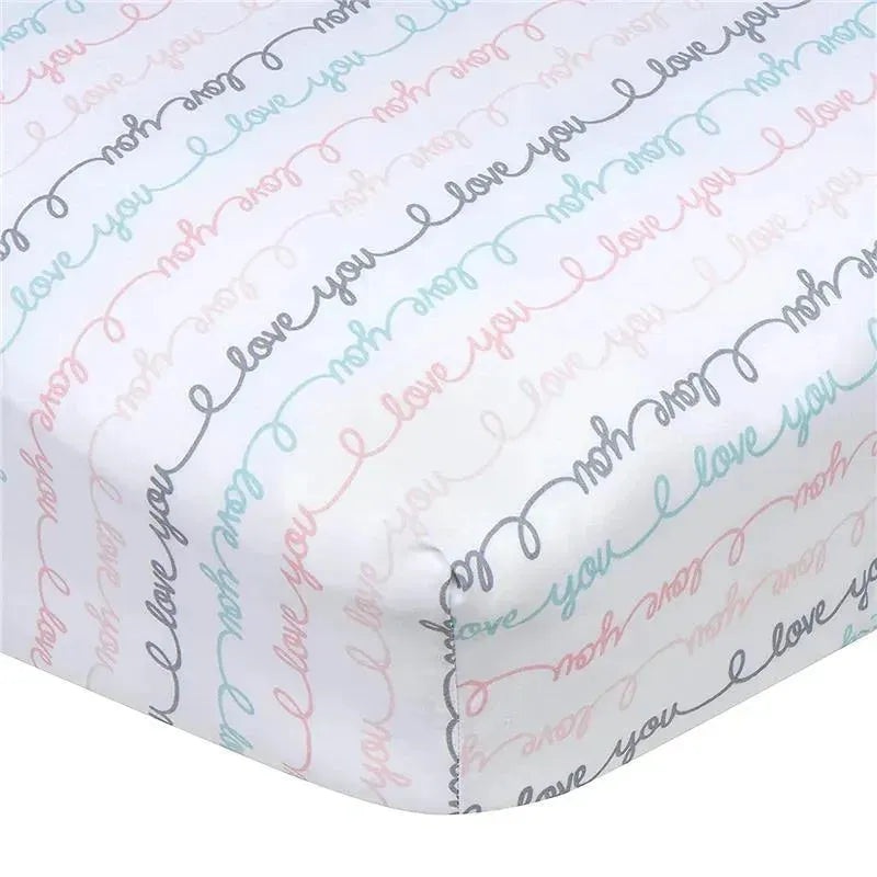 Gerber Bedding – 1Pk Fitted Baby Crib Sheet – Girl Butterfly