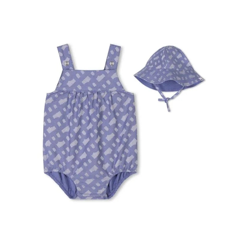 Hugo Boss Baby – Girl All In One & Hat, Blue