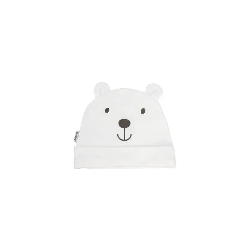 Kushies Baby Hat White Solid