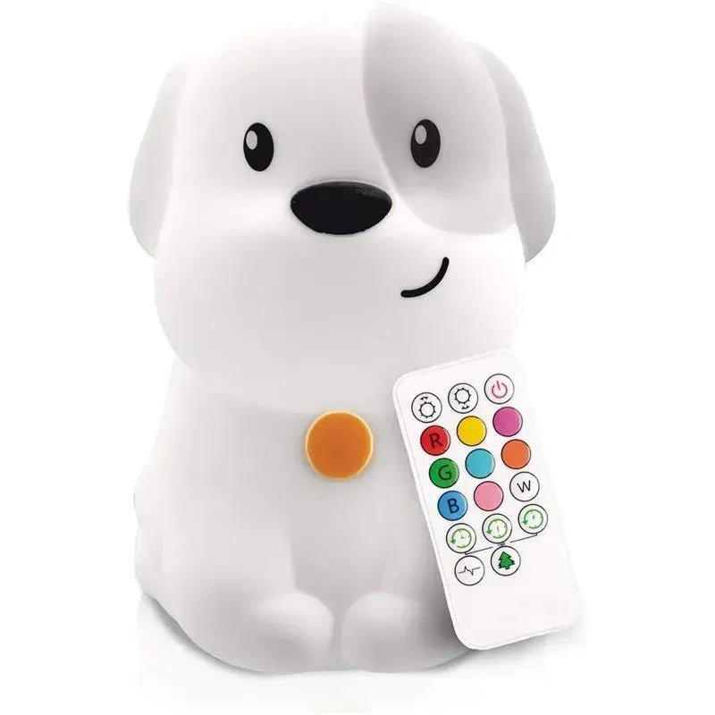 LumieWorld – Lumipets Rechargeable Night Light for Kids, Silicone Nursery Light, Puppy