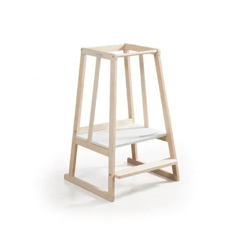 Micuna Little Helper Learning Tower Natural/White