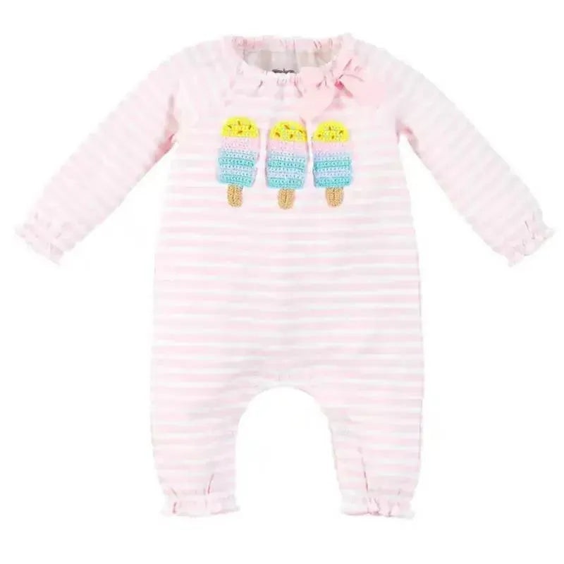 Mud Pie – Baby Girl Popsicle Bodysuit