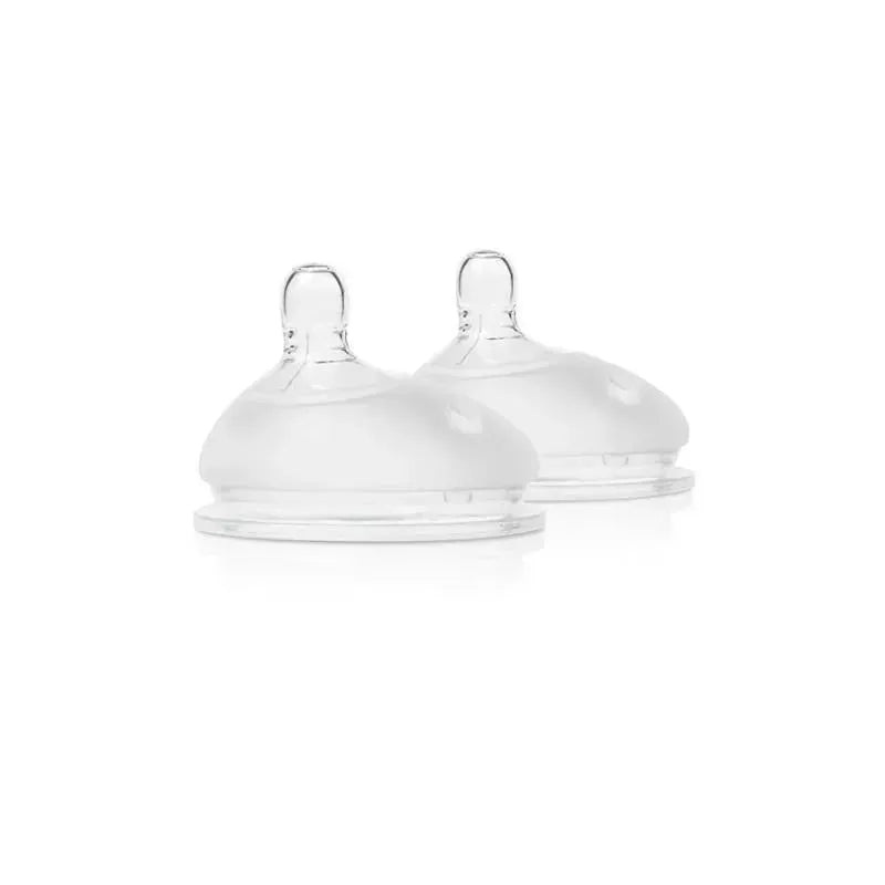 Ola Baby Gentle Bottle Fast Flow Nipples 6M+ (2Pk)