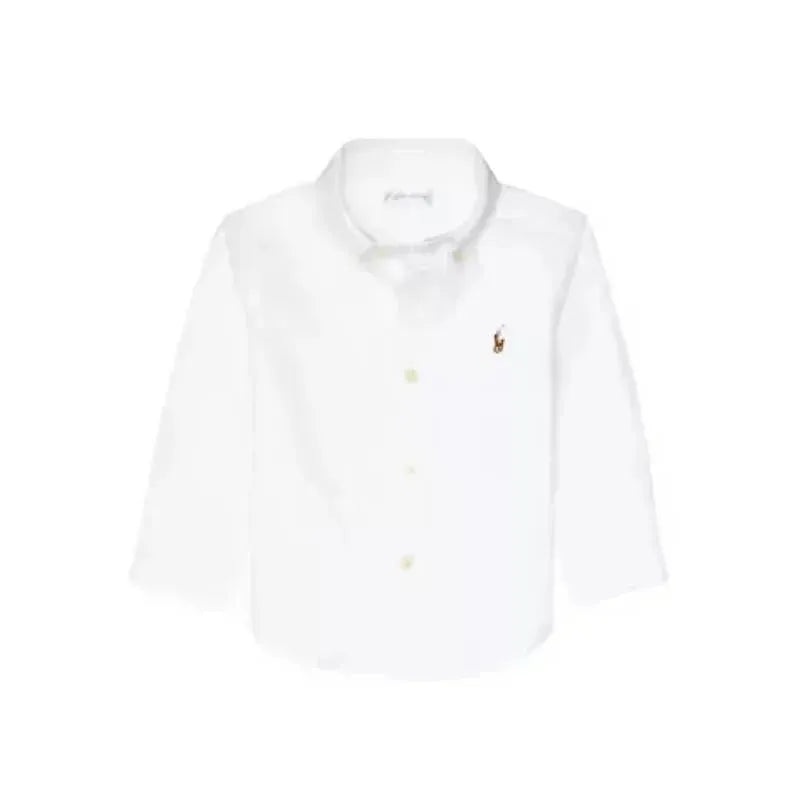 Ralph Lauren Baby – Oxford Long Sleeve Top Shirt White