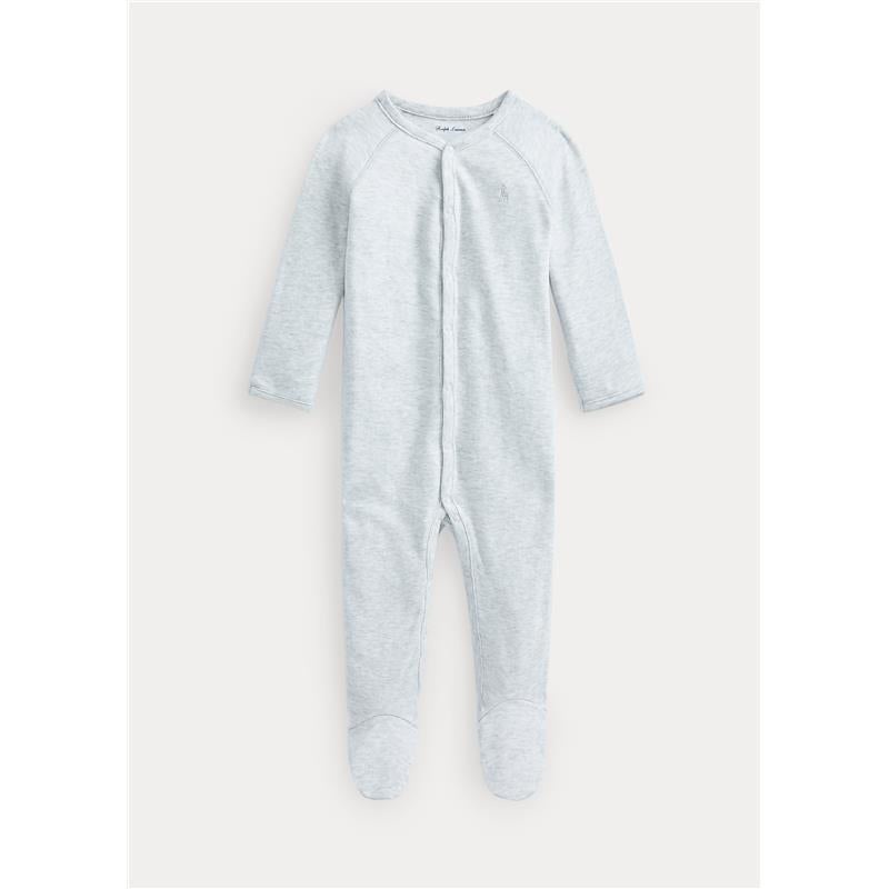 Ralph Lauren – Cotton Interlock Polo Coverall, Beryl Blue