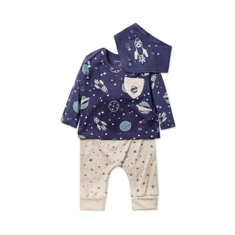 Rose Textiles – 3Pk Baby Boys Jogger Set, Space Navy