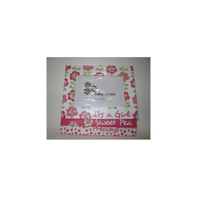 Three Cheers 4 x 6 Baby Picture Frame, 3pk Pink