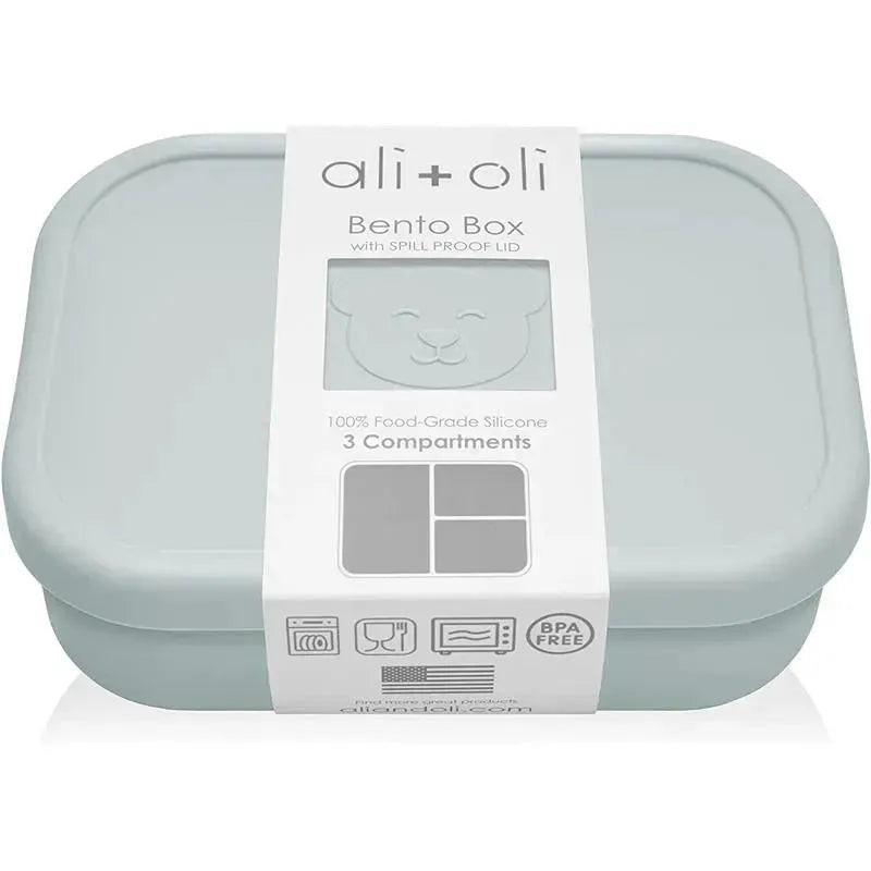 Ali + Oli – Leakproof Silicone Bento Box, Dream Blue