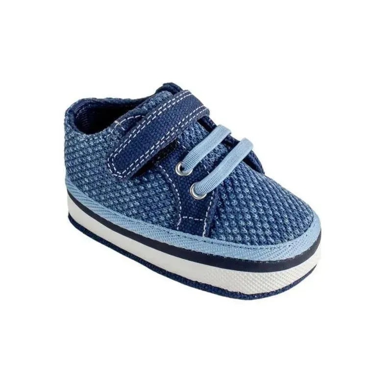 Baby Deer – Baby Boy Variegated Mesh Sneaker, Blue