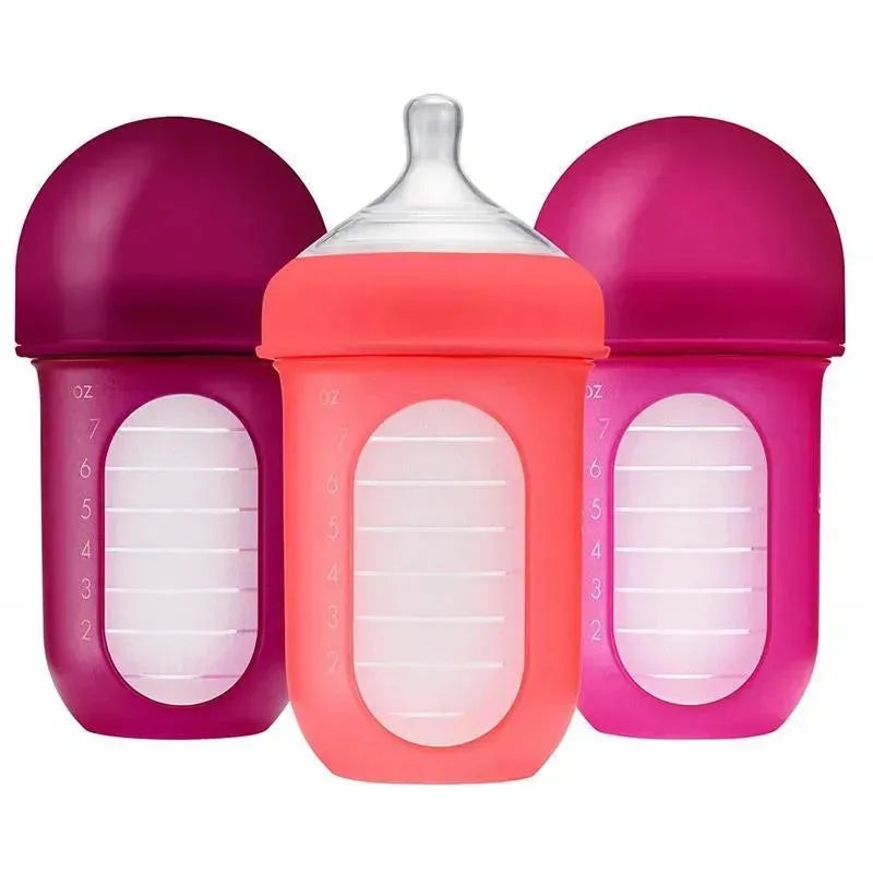 Boon – Nursh 8Oz Bottle 3Pk, Pink Multi