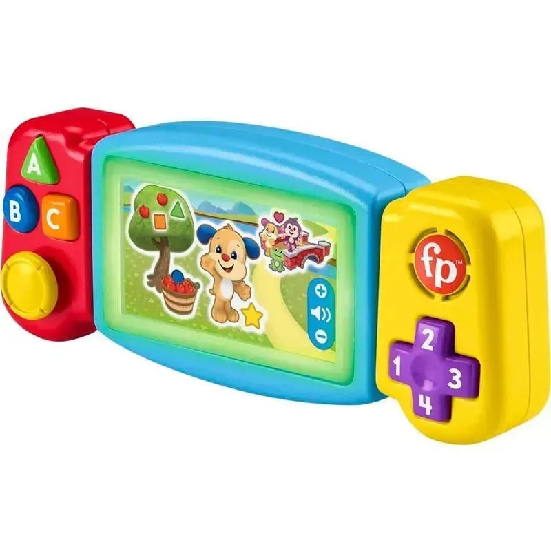 Fisher Price – Laugh & Learn Baby & Toddler Toy Twist & Learn Gamer Pretend Video Game With Lights & Music