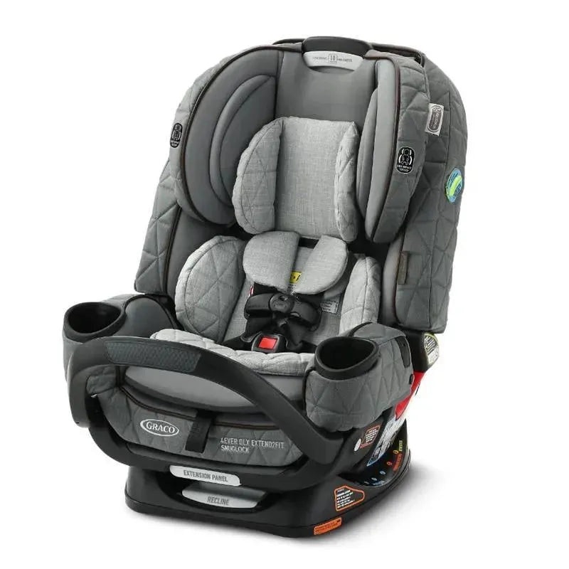 Graco – Premier 4Ever DLX Extend2Fit SnugLock 4-in-1 Car Seat Anti-Rebound Bar, Midtown