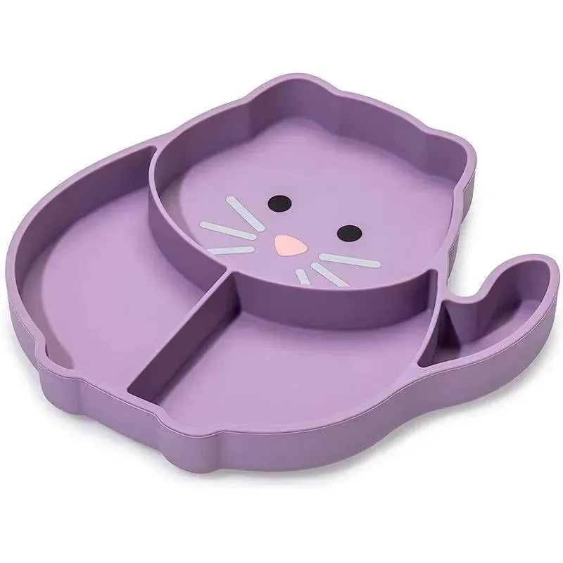 Melii – Divided Silicone Suction Plate, Cat