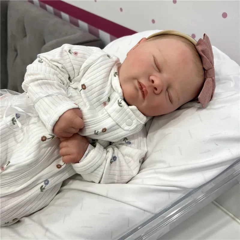 Reborn Baby Doll – White Vinyl, Jade