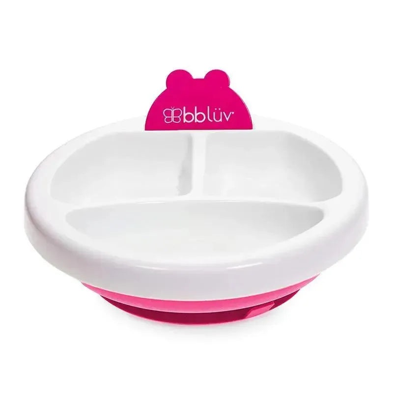 Bbluv – Plat Warm Feeding Plate, Pink