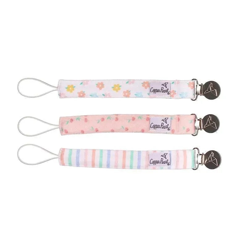 Copper Pearl – 3Pk Binky Clip Cheery
