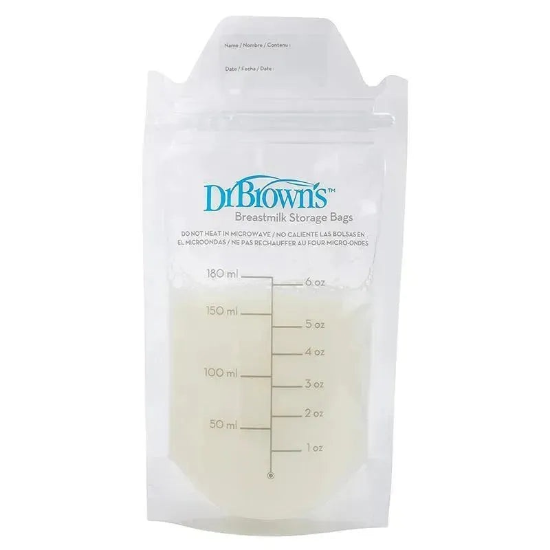 Dr. Brown’s Breastmilk Storage Bags, 50 Count