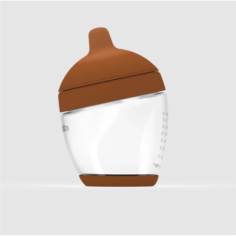 Emulait – Glass Classic Bottle Nipple Color Deep, Nipple Shape 4