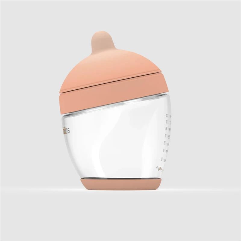 Emulait – Glass Classic Bottle Nipple Color Fair, Nipple Shape 3