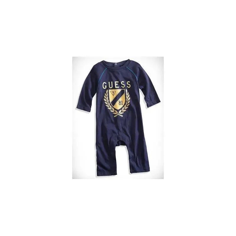 Guess Boy Logo Coverall 3/6M