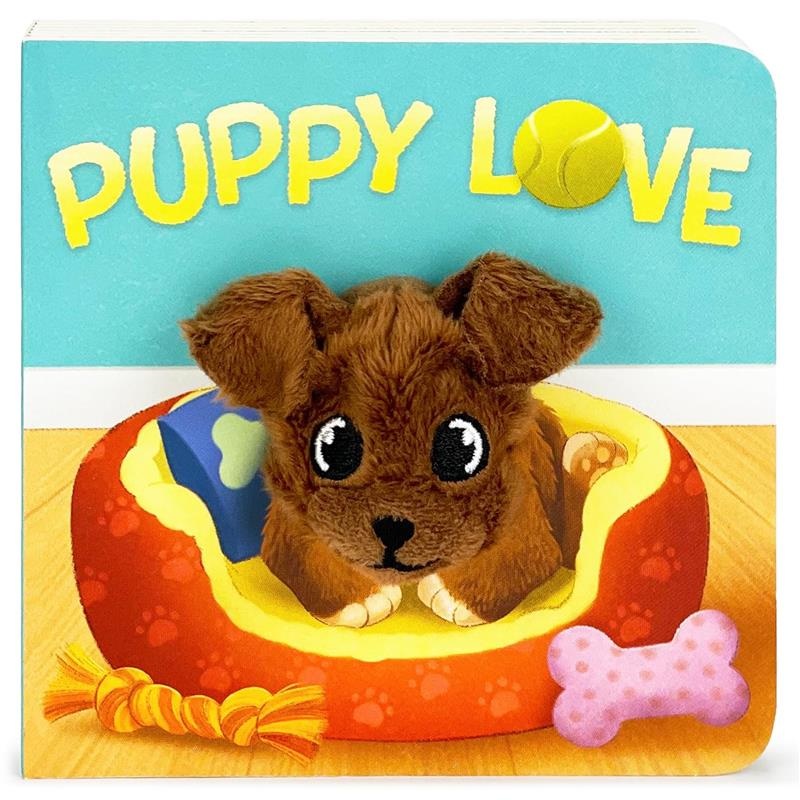 House Of Marbles – Puppy Love Finger Puppet Book