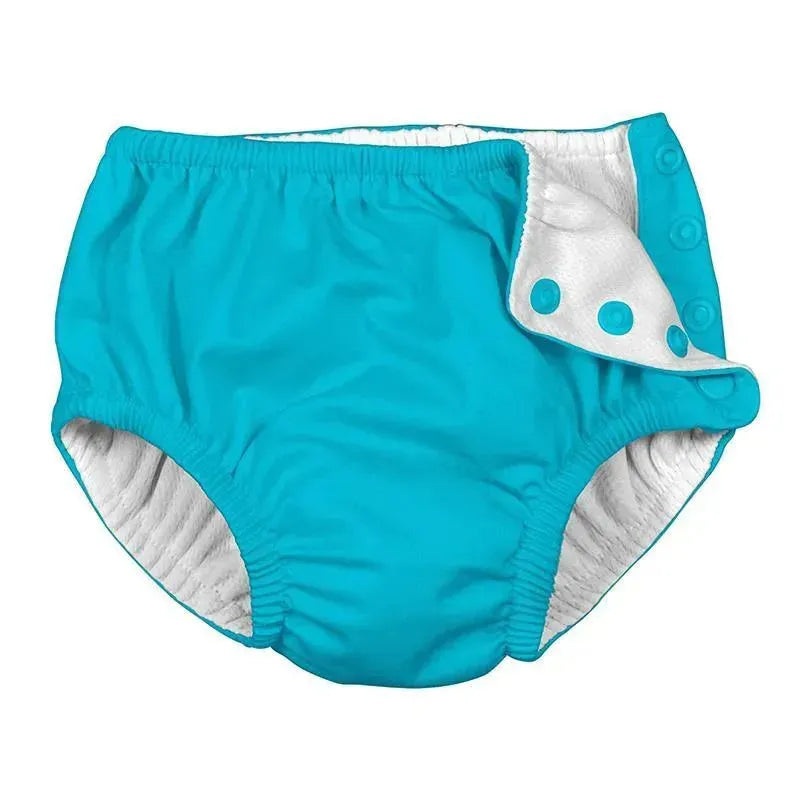 Iplay Snap Reusable Absorbent Swimsuit Diaper – Aqua
