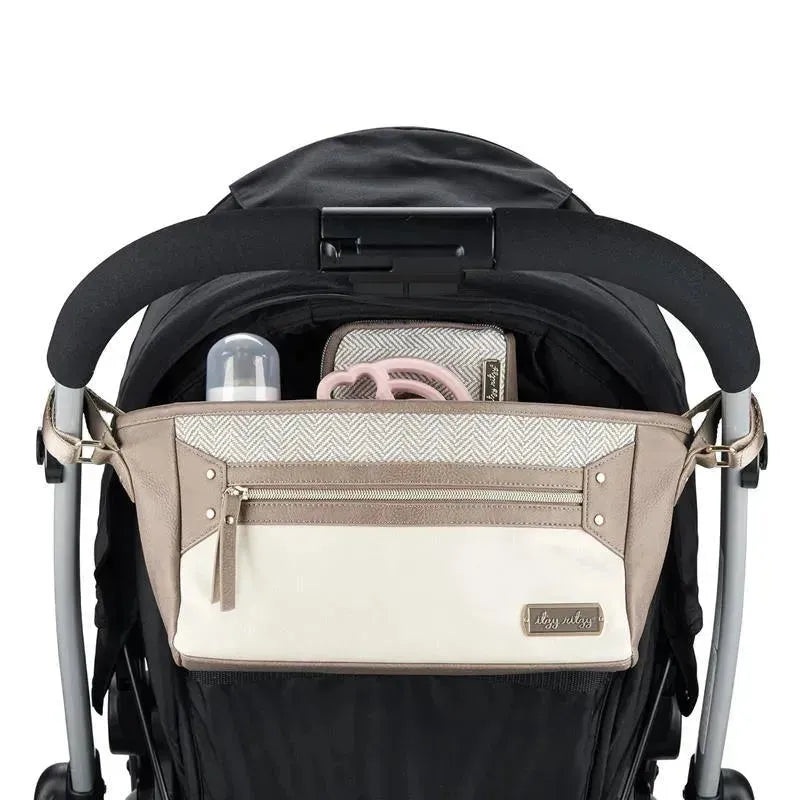 Itzy Ritzy – Stroller Caddy Vanilla Latte