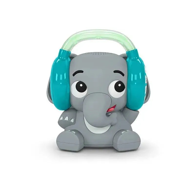 Kids II – Baby Einstein Earl The Elephant Bluetooth Soother Sound Machine, Stream Music Night Light