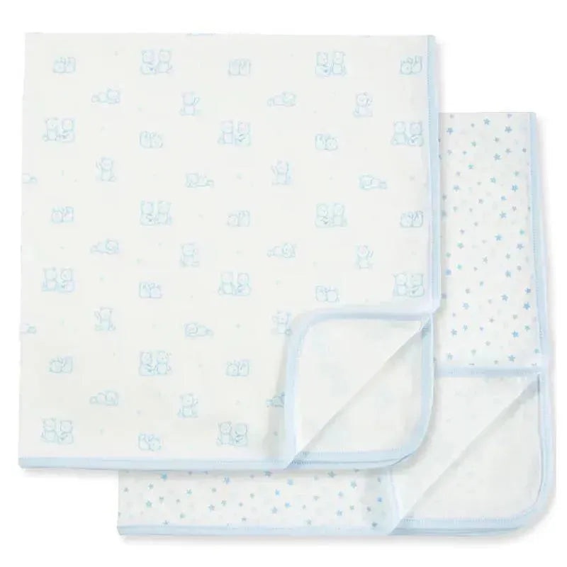 Little Me – 2Pk Wonder Receiving Blanket