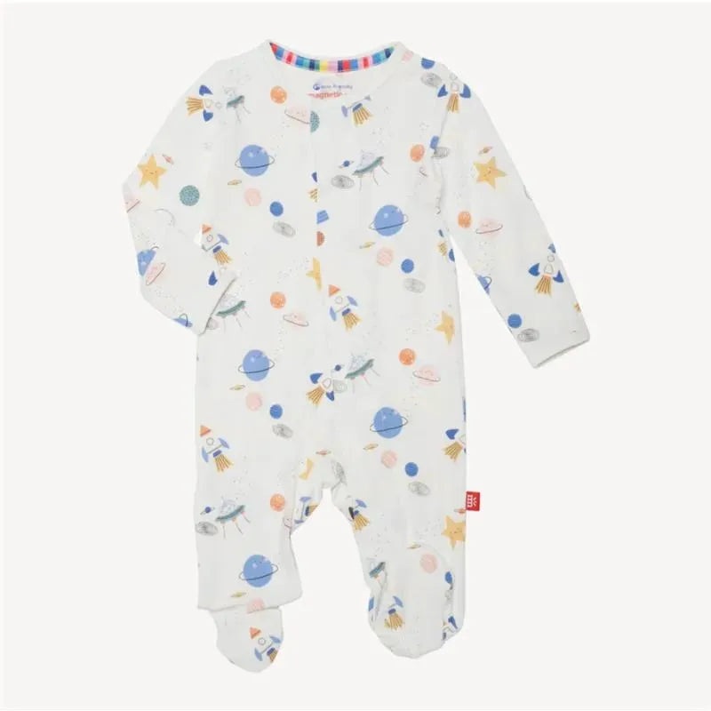 Magnetic Me – Organic Cotton Stellar Tails Baby Footie