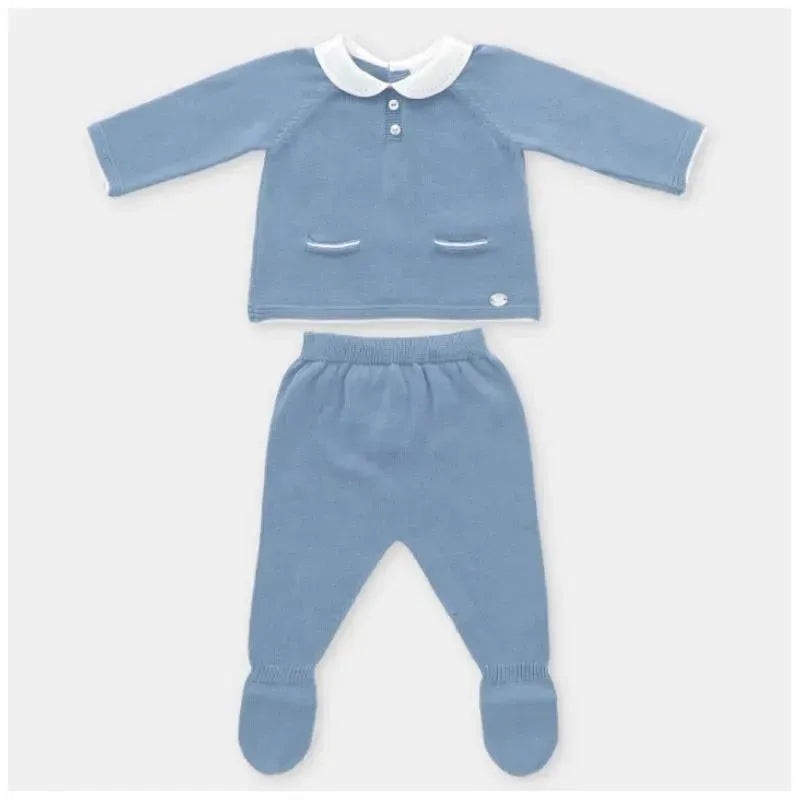 Martin Aranda – Take Me Home Sweater & Leggings Knit Noto, Blue Francia