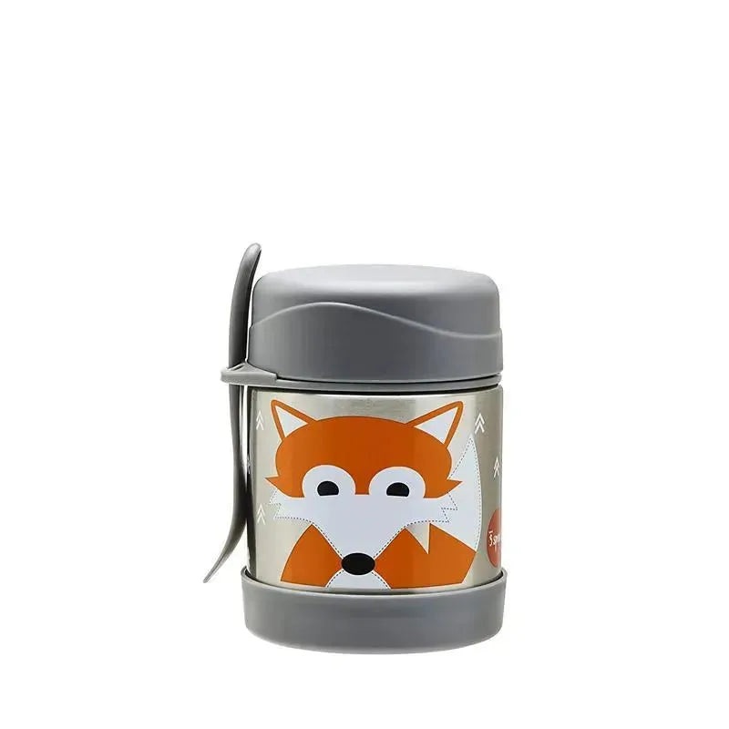 3 Sprouts – Stainless Steel Food Jar, Fox