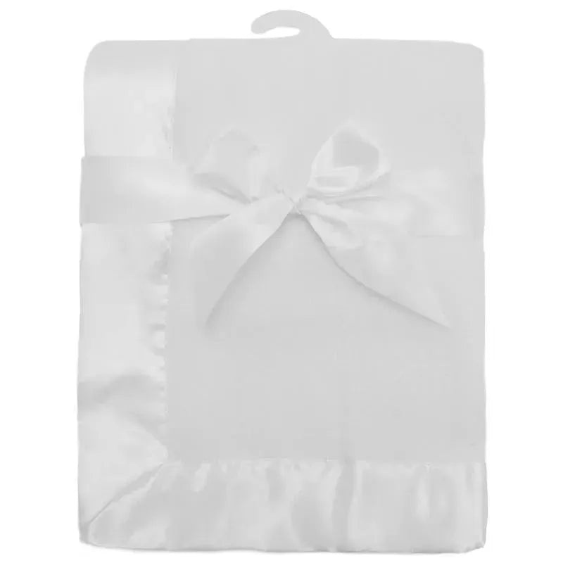 American Baby Company Fleece Blanket, White