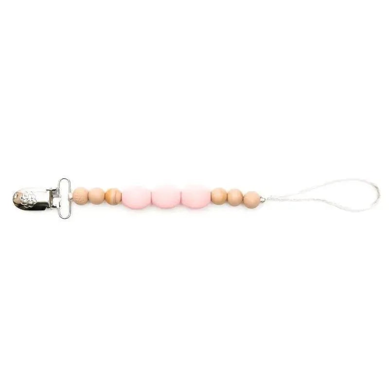 Bella Tunno Pink Pacifier Clip