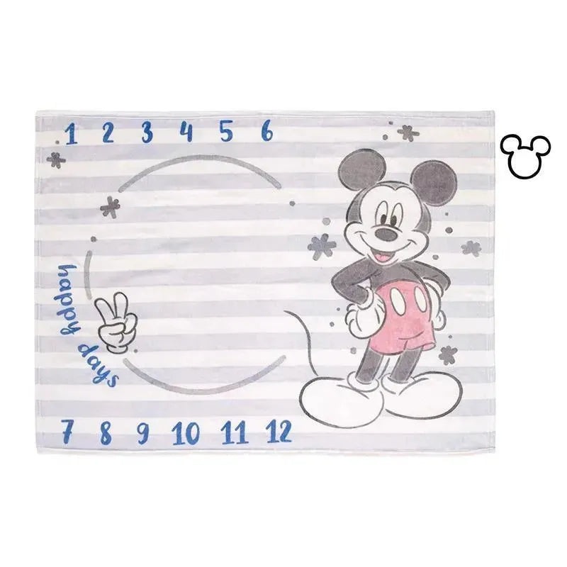 Crown Crafts – Disney Mickey Mouse Milestone Blanket