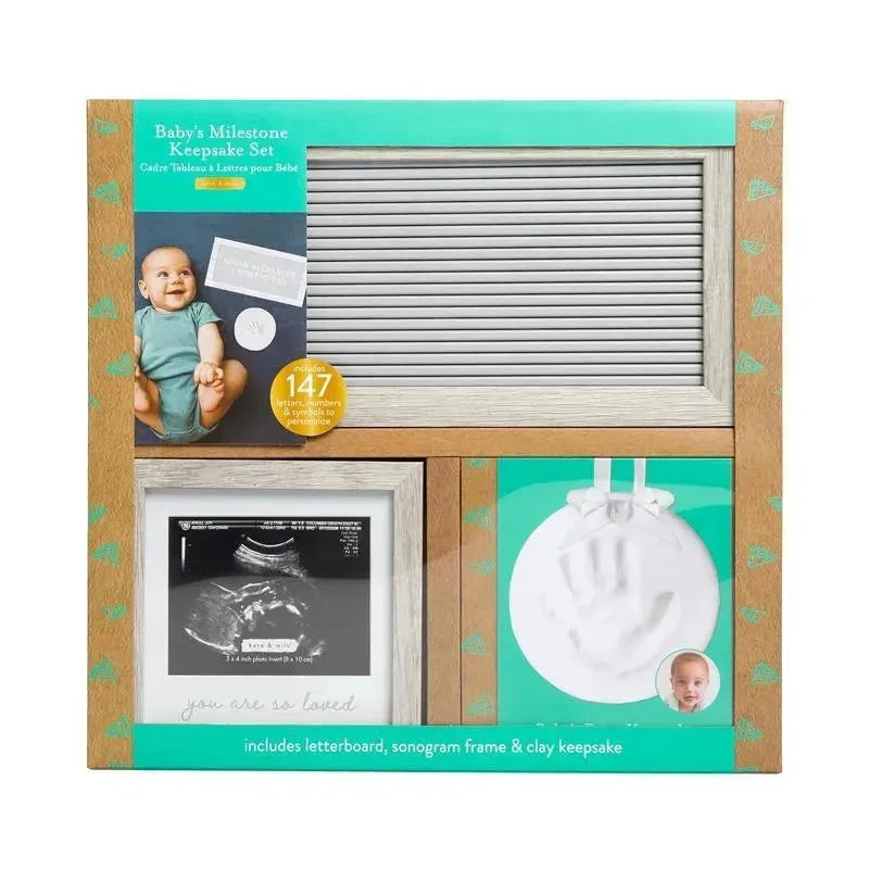 Kate & Milo Letterboard Gift Set, Gray