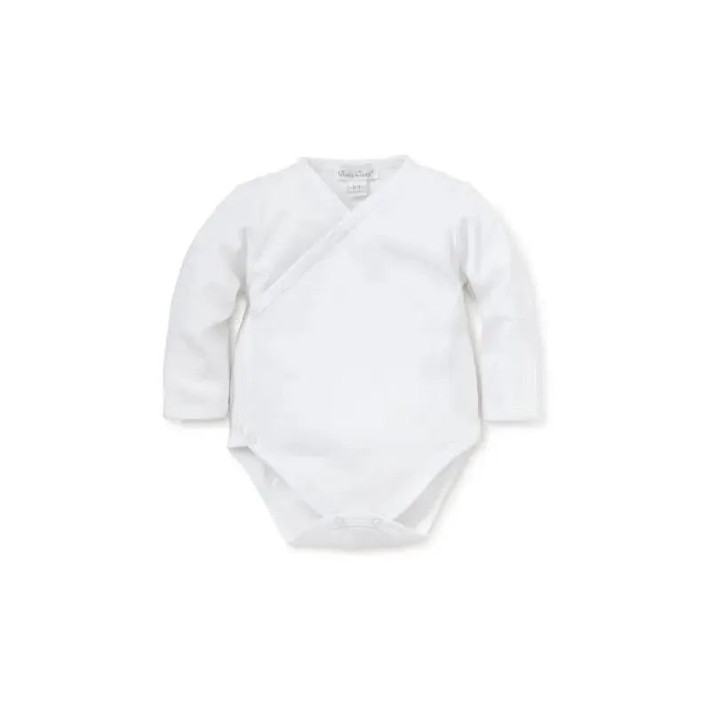Kissy Kissy – Baby Basic Long Sleeve Bodysuit, White