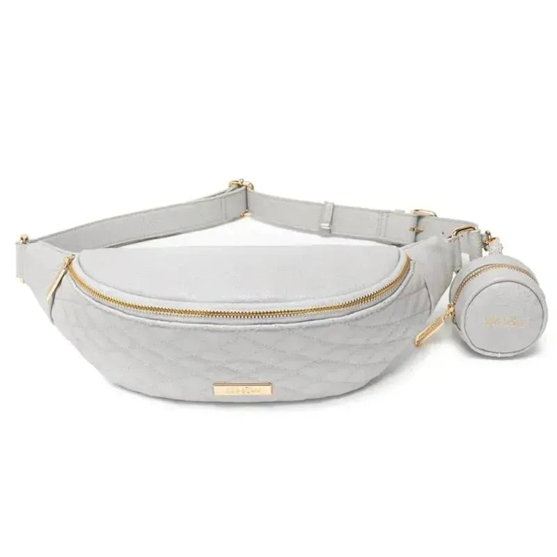 Luli Bebe – Monaco Sling Bag, Stone-Grey