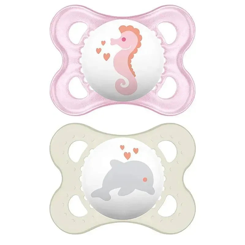 Mam – 2Pk Girl Deep Sea Pacifier, 0/6M