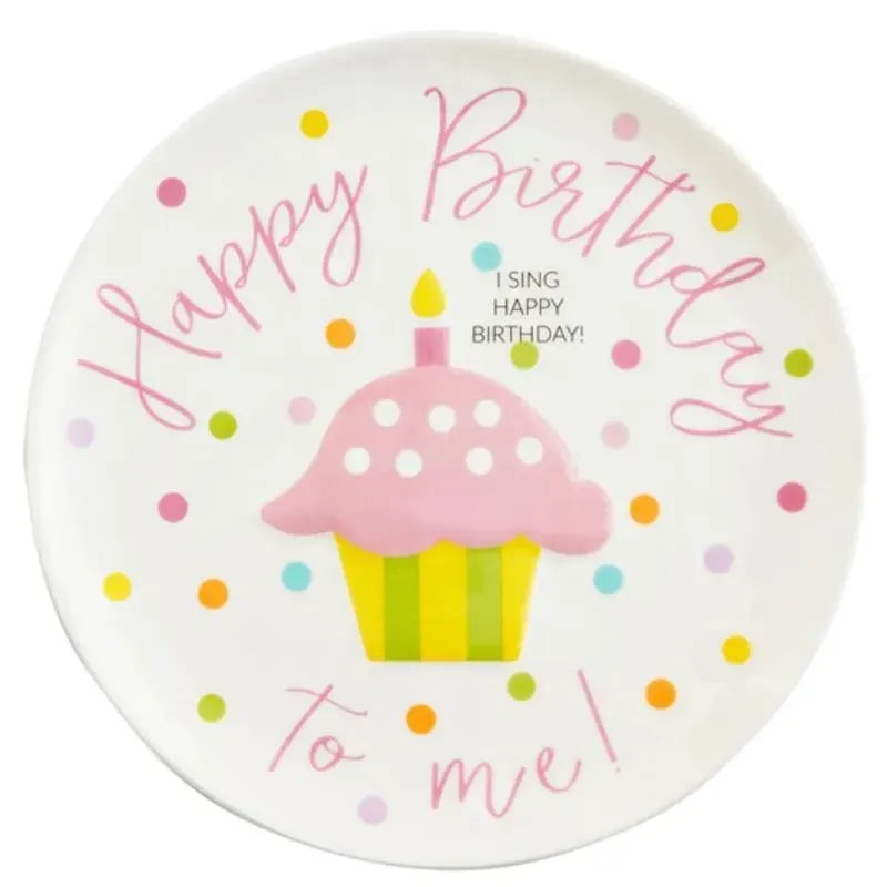 Mud Pie – Birthday Girl Singing Plate